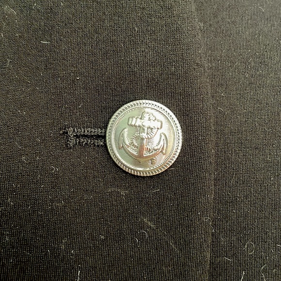 Black blazer Maison Simons Icone brand business formal 3/4 sleeves lined - Picture 3 of 3